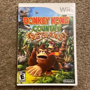 Wii donkey Kong country returns